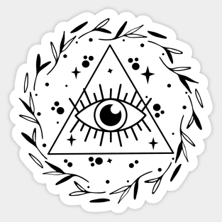 All Seeing Eye Of Providence Sticker